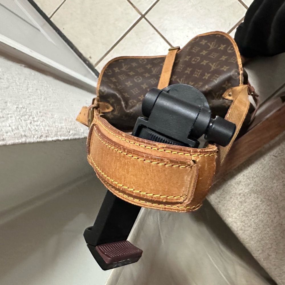 Louis Vuitton Brown Monogram Crossbody Bag - Picture 11 of 11